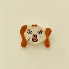 Load image into Gallery viewer, Sad Spaniel Pin
