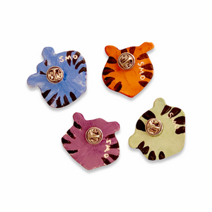 Different Color Tiger Pins