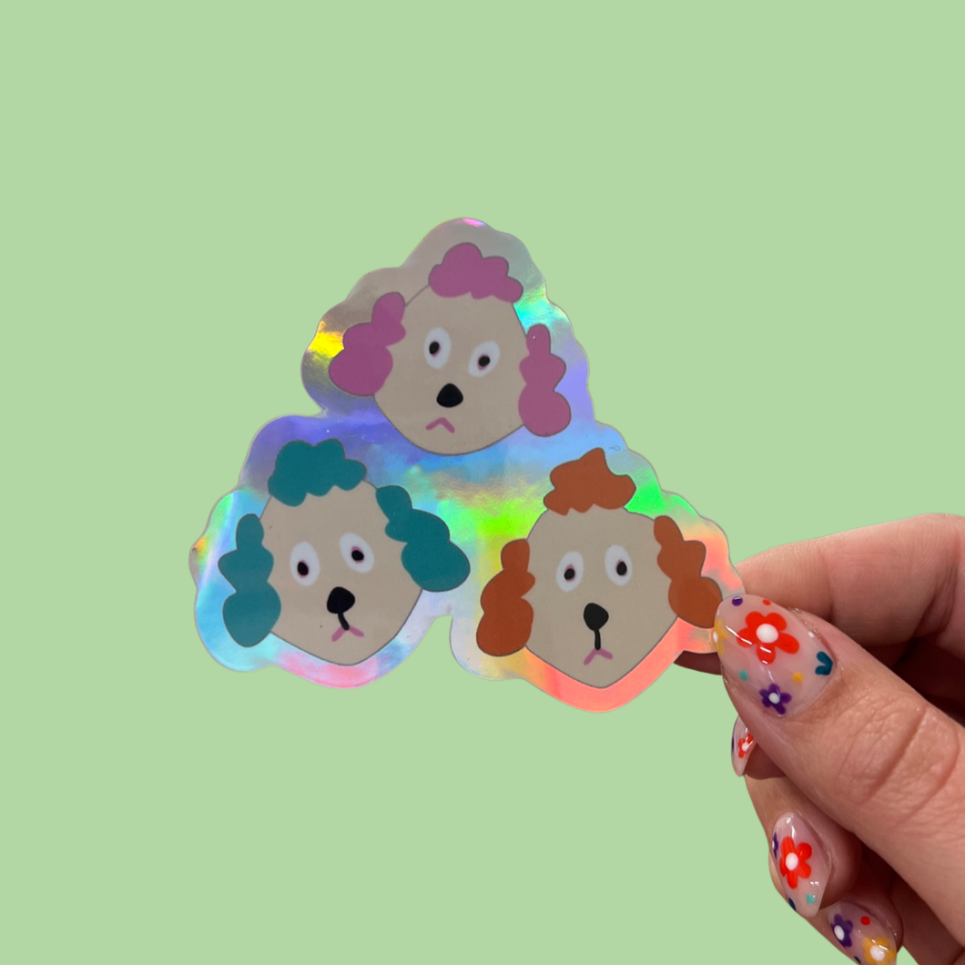 Oodles Of Poodles Sticker